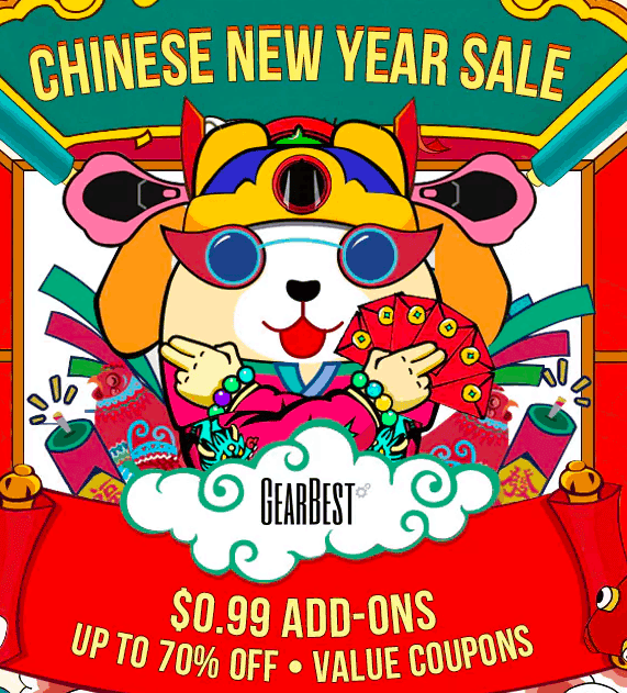 GearBest Chinese New Year Sale - Upto 70% Off 10
