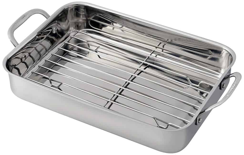 Cuisinart 7117-14RR Stainless Steel Lasagna Pan with Roasting Rack