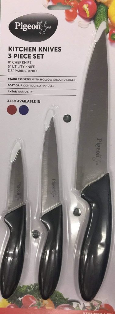 Pigeon Stainless Steel Kitchen Knives Set