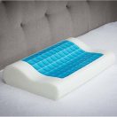 Qualimate Cooling Gel Infused Memory Foam Orthopedic Neck Support Contour Pillow Review