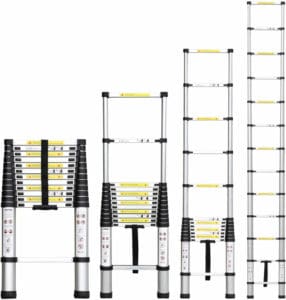 Corvids Portable & Compact Aluminium Ladder Review - One of the Best Telescoping Ladders!